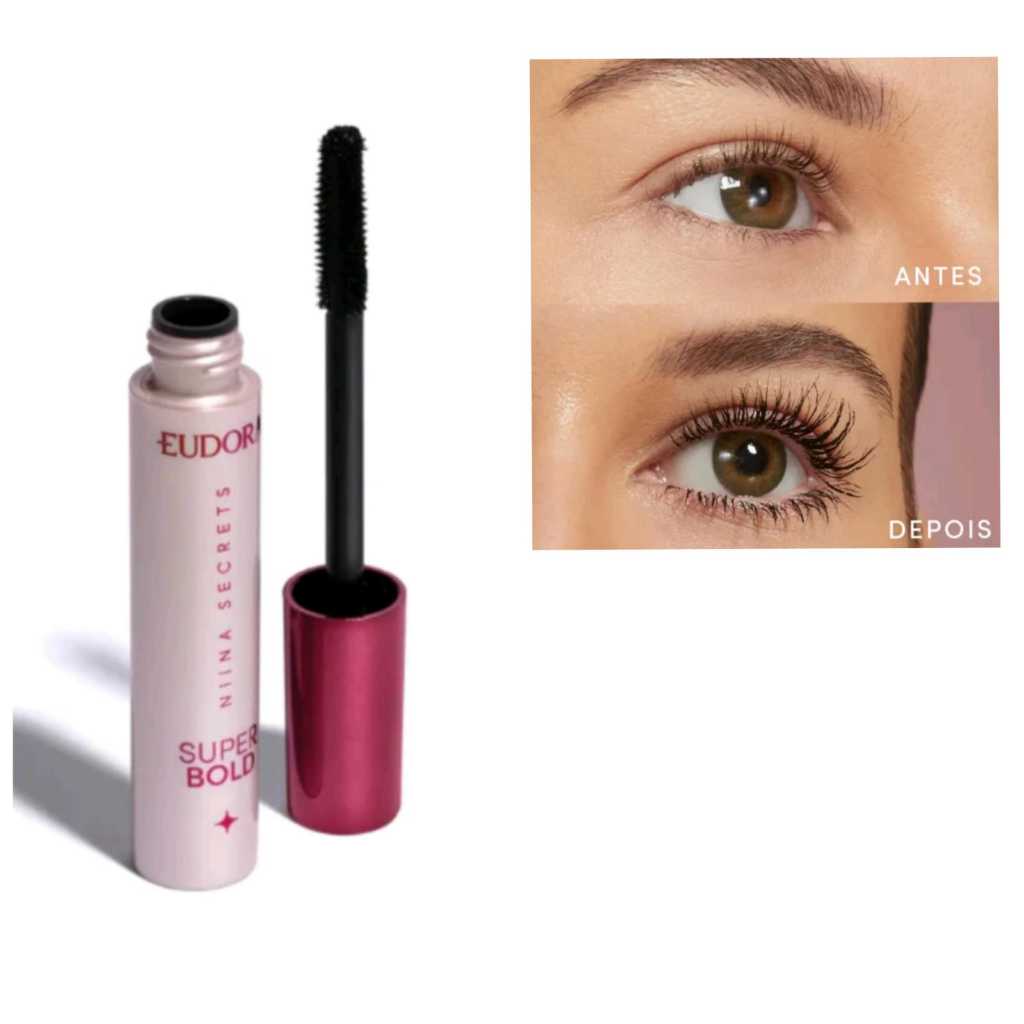 Máscara para Cílios Super Bold Niina Secrets 10g -  Eudora
