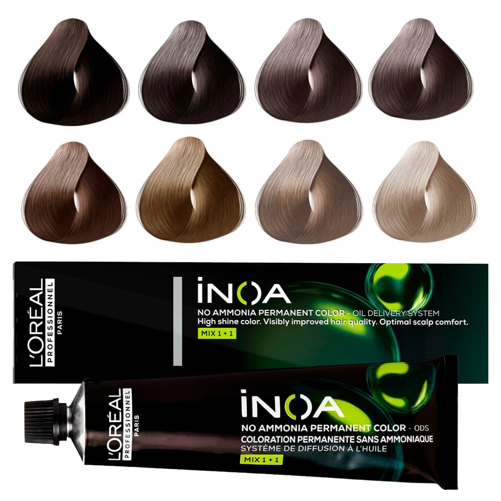 Coloração Capilar INOA 60g Sem Amônia | Escolha a Cor | L'Oréal Professionnel