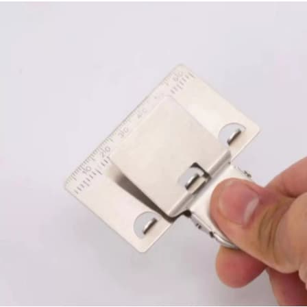 Grampo Clip Para Trena Fita Métrica Para Quina Parede