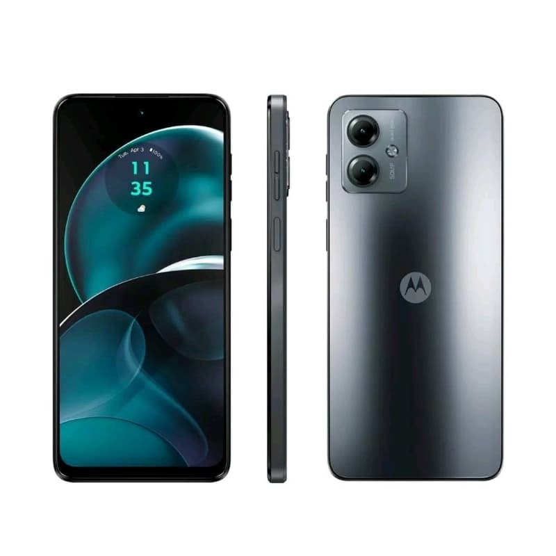 Smartphone Motorola Moto G14 128GB 4GB RAM, Dual Sim , tela 6,5", grafite