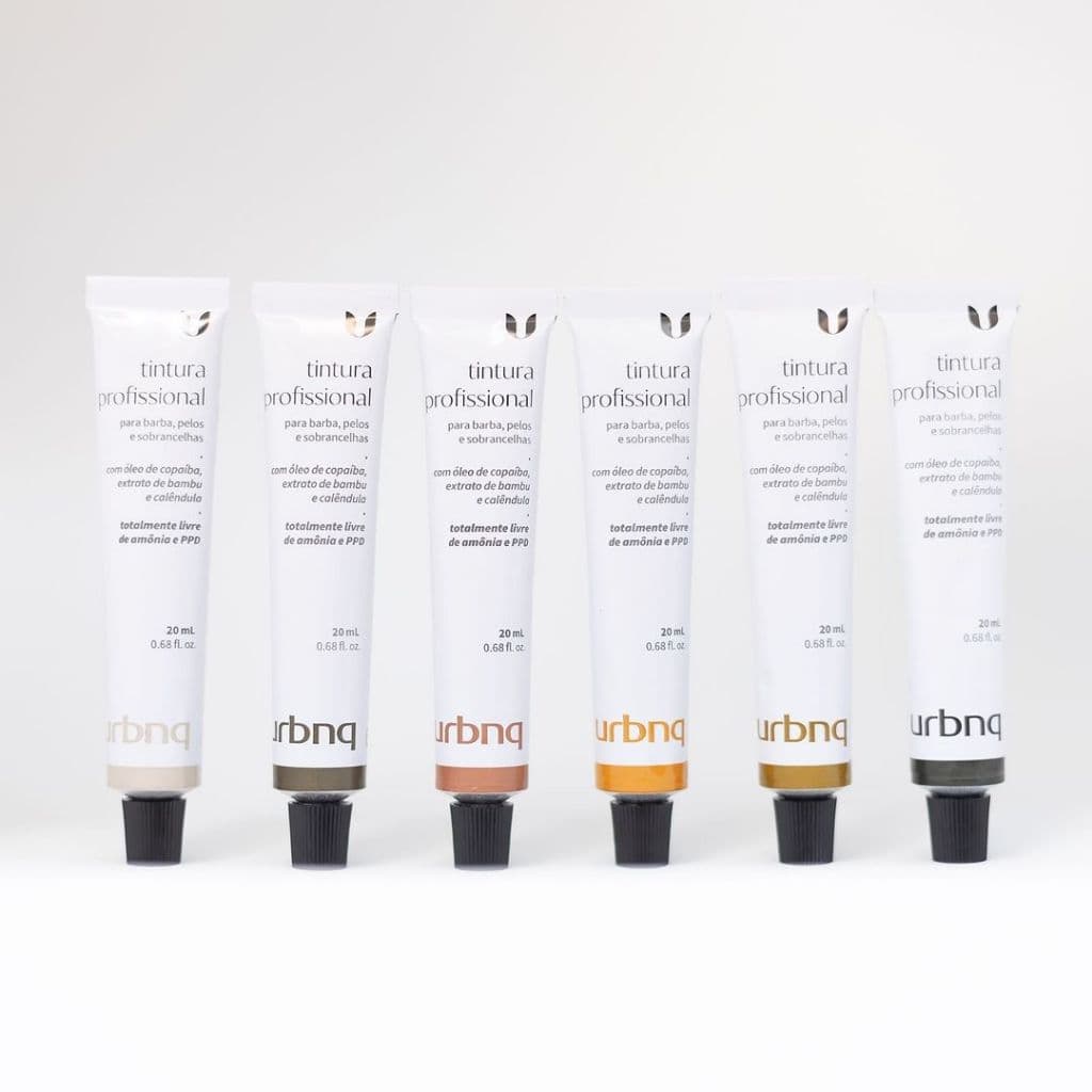 Tinta Tintura Coloração para Sobrancelhas e Cilios Urbanique Profissional Livre de ppd