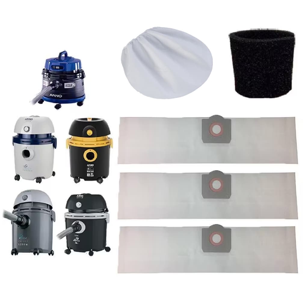 Kit De Filtros Para Aspirador Arno Ar12 Saco + Filtro + Touca TNT
