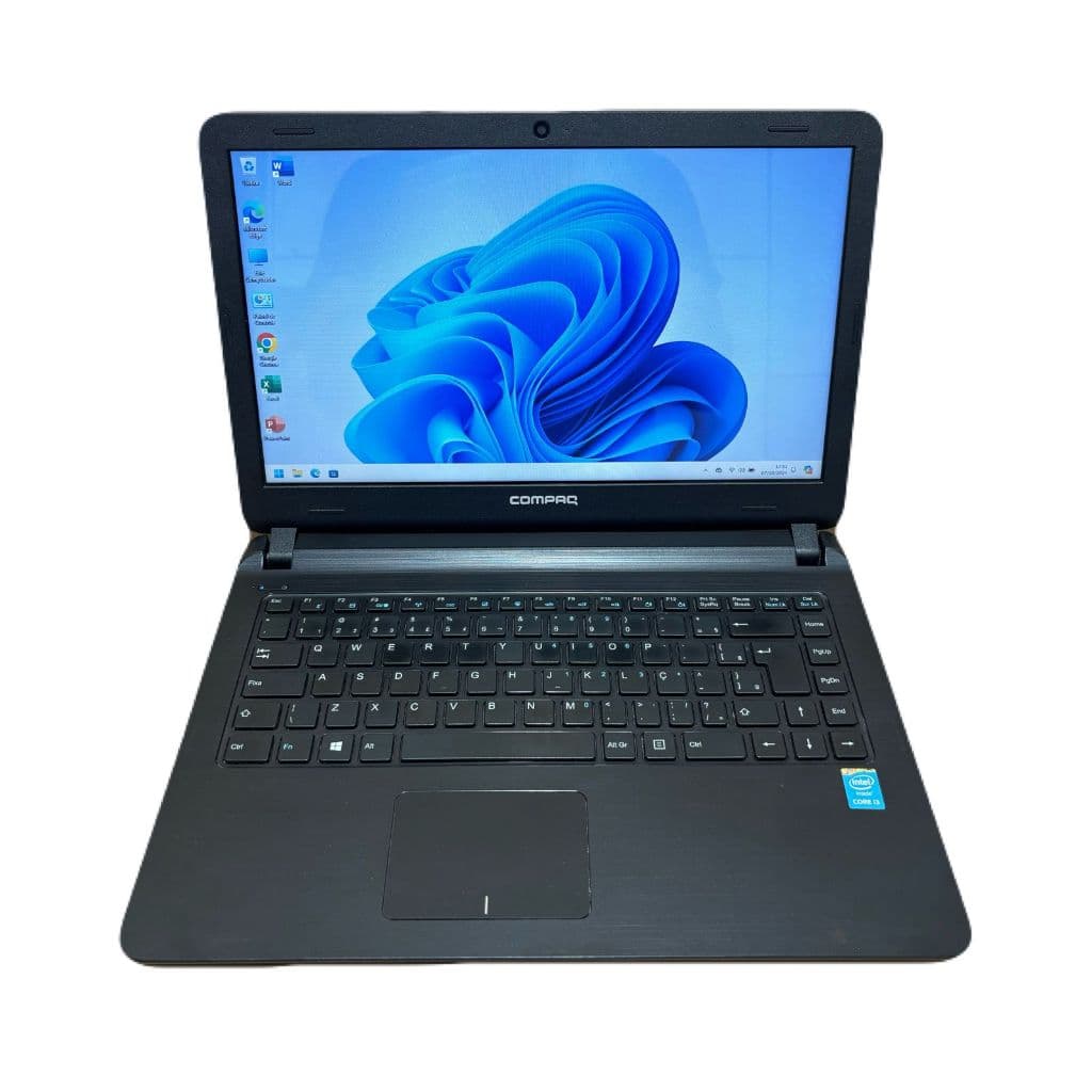 Notebook Hp Compaq Intel I3 4gb Ddr3 Ssd 120gb Windows 11 (Remodelado)