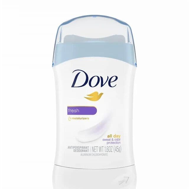 Desodorante Antitranspirante Stick Barra Dove Fresh 45g