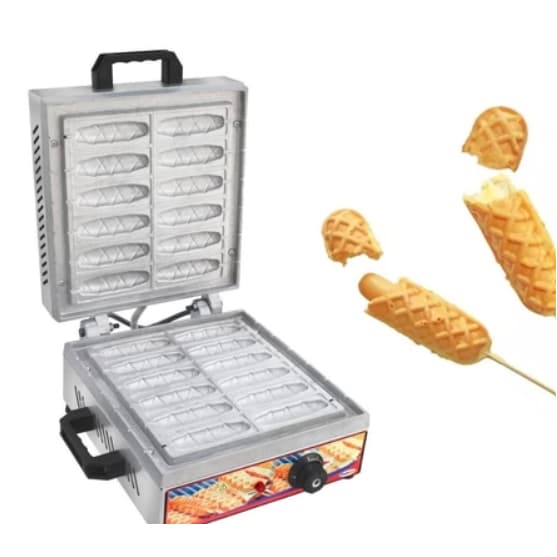 Máquina de crepe elétrica profissional industrial para fazer crepes no palito