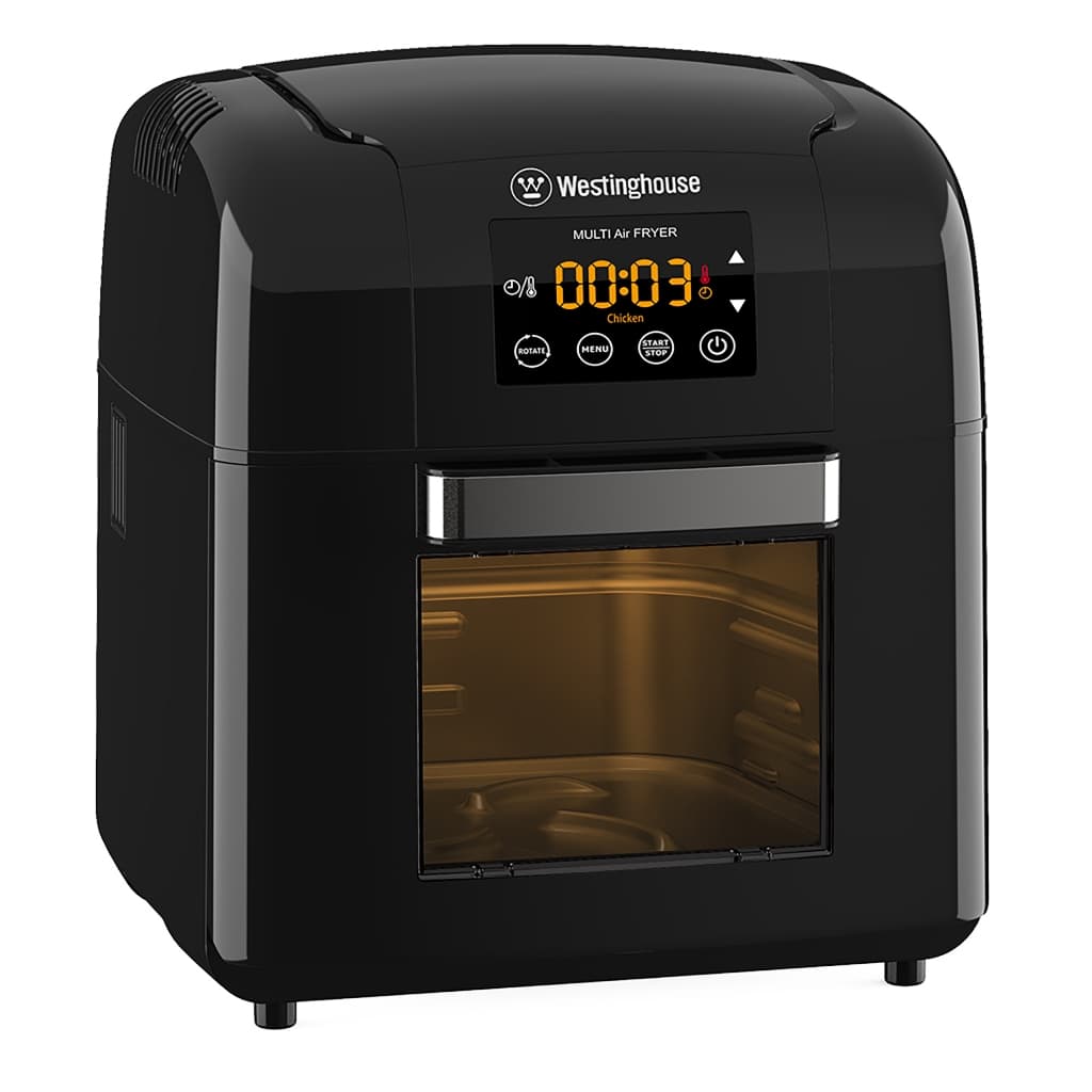 Fritadeira Elétrica Sem Óleo Airfryer Oven Digital 9,5 Litros com painel digital