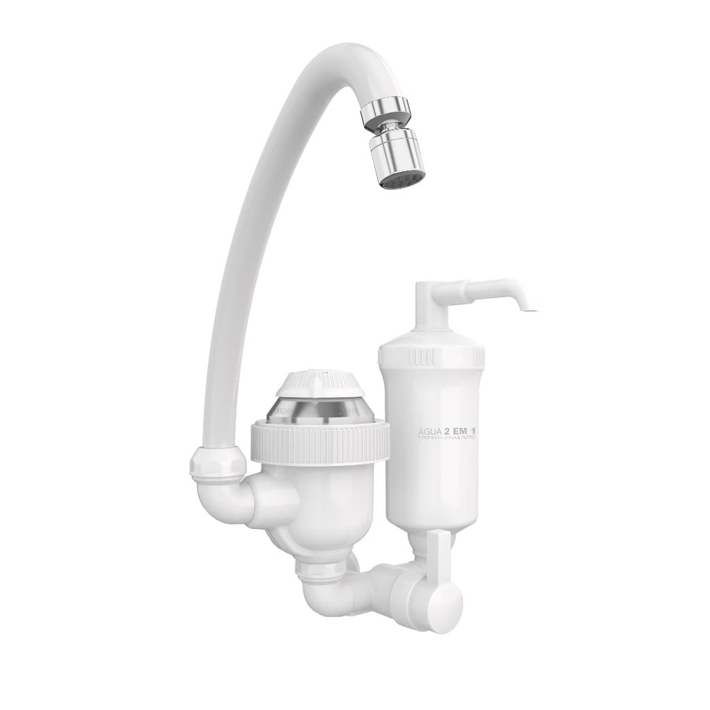 Torneira Elétrica Com Filtro De Água 110v 4400w Sintex para Parede