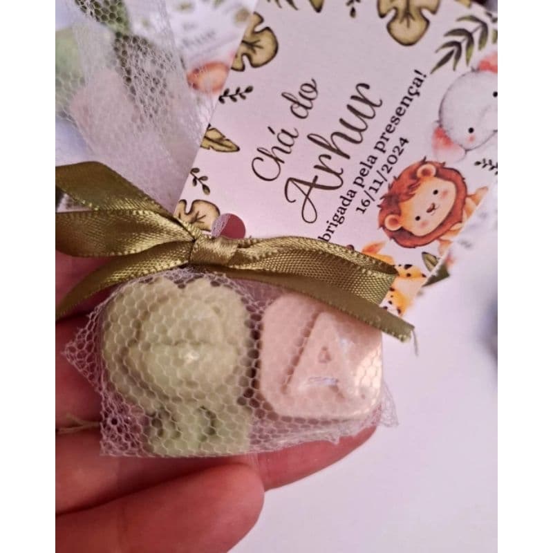 kit 90 Lembrancinhas Leão Safari Chá de Bebê/Maternidade/Aniversário