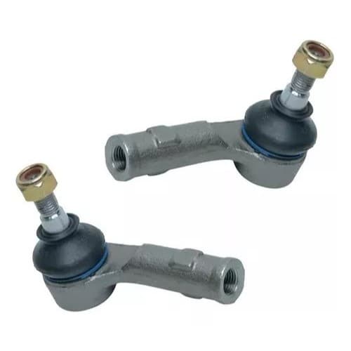 Terminais de direção automotivos para Gol G5/ G6/ G7 Voyage Saveiro/ Polo 03/12/ Fox 03/19/ Golf 99/12/UP! com junta esférica e eixo roscado