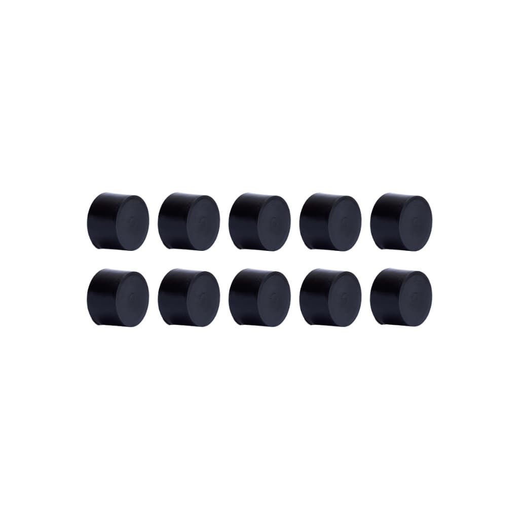 16 Unidades Ponteira Externa Protetora Pe De Cadeira Tubular 3,1cm