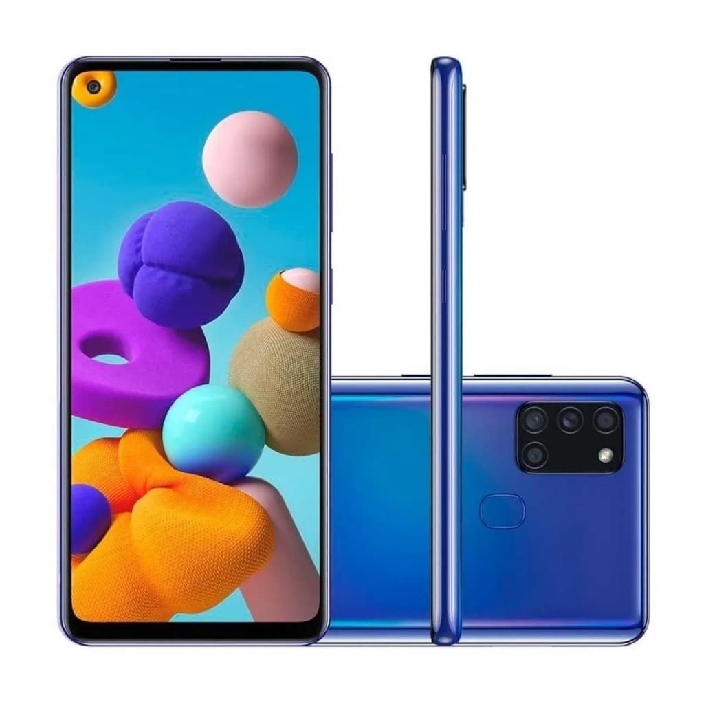 Samsung Galaxy A21S 4G 64GB 4GB Ram Tela 6.5'' 48Mp