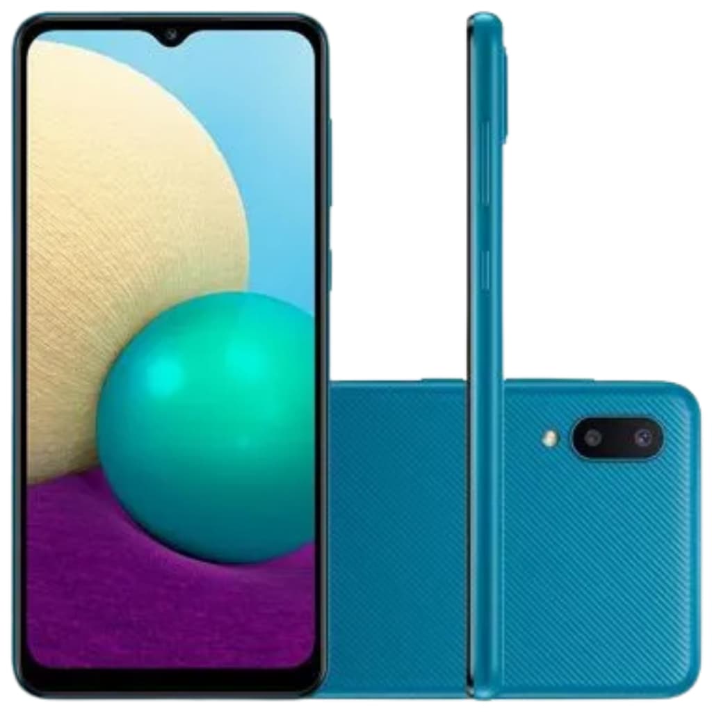 Smartphone Samsung Galaxy A02 32GB - Azul