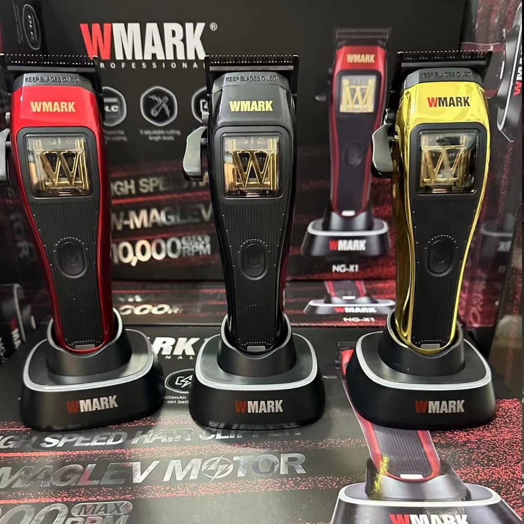 Maquina De Cortar Cabelo Wmark Ng X1 Maquina De Corte Wmark Ng X1 Maquina De Corte Ng X1 Wmark