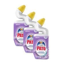 Kit 3 Desinfetante Gel Geral Lavanda Pato Limpeza Profunda 750ml