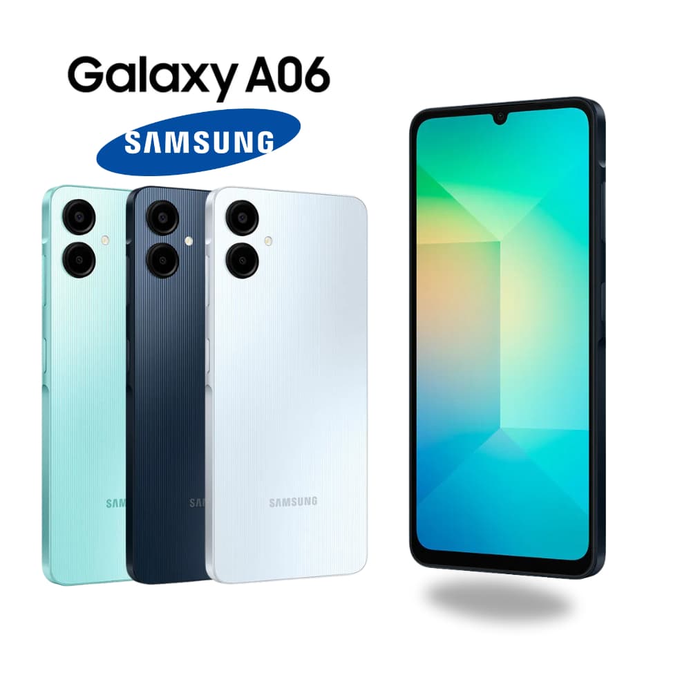 Celular Smartphone Samsung Galaxy A06 128GB 4GB RAM Desbloqueado Dual Chip Tela Grande + NOTA FISCAL