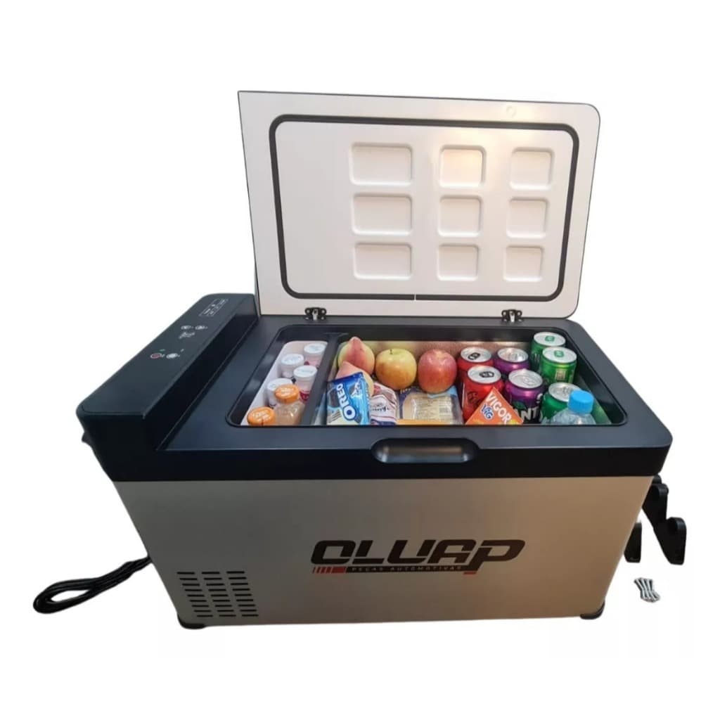 Mini geladeira portátil 40 litros 12V/24V 110v/220v  caminhão
