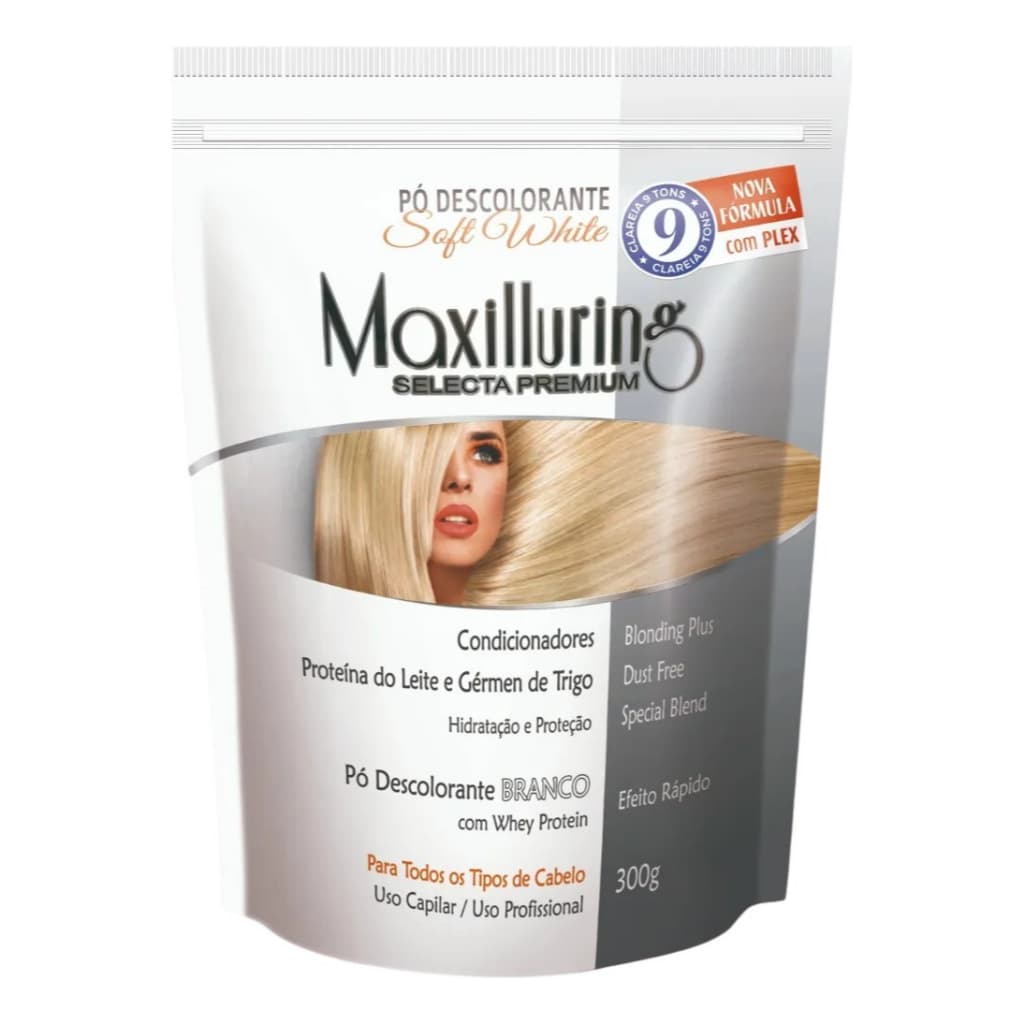 O MELHOR PÓ DESCOLORANTE- BRANCO MAXILLURING PROFISSIONAL