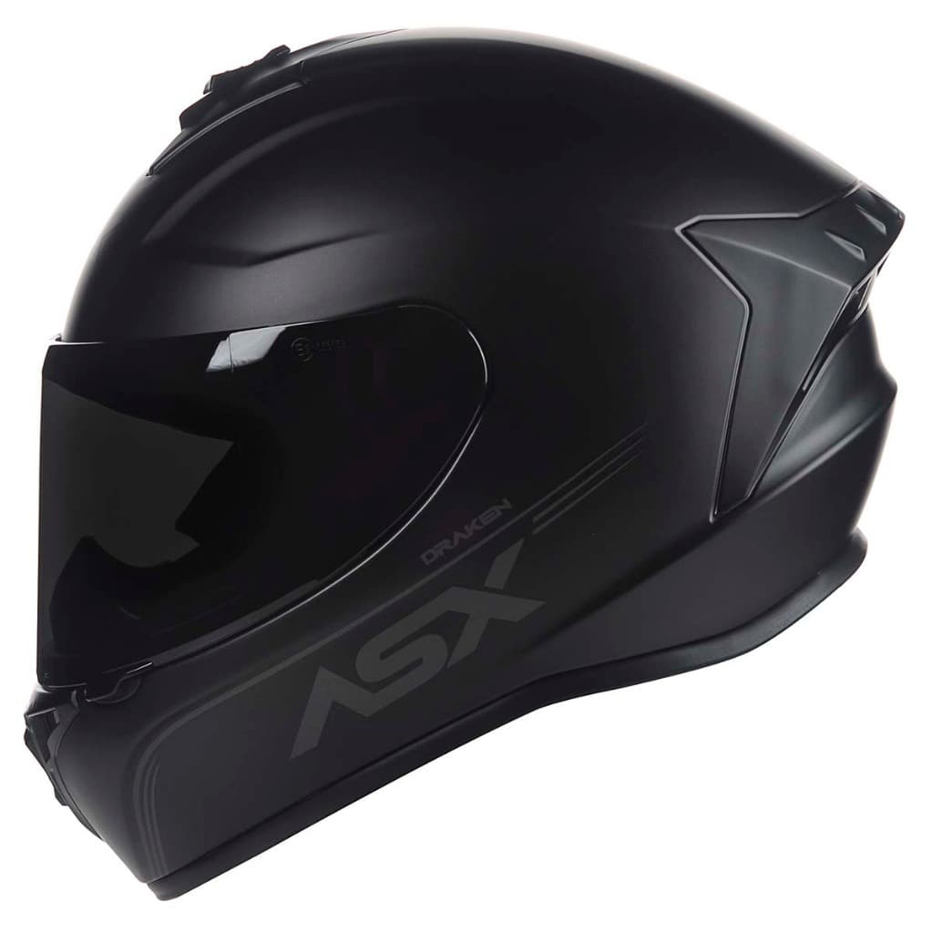 Capacete ASX Draken Fechado Fosco