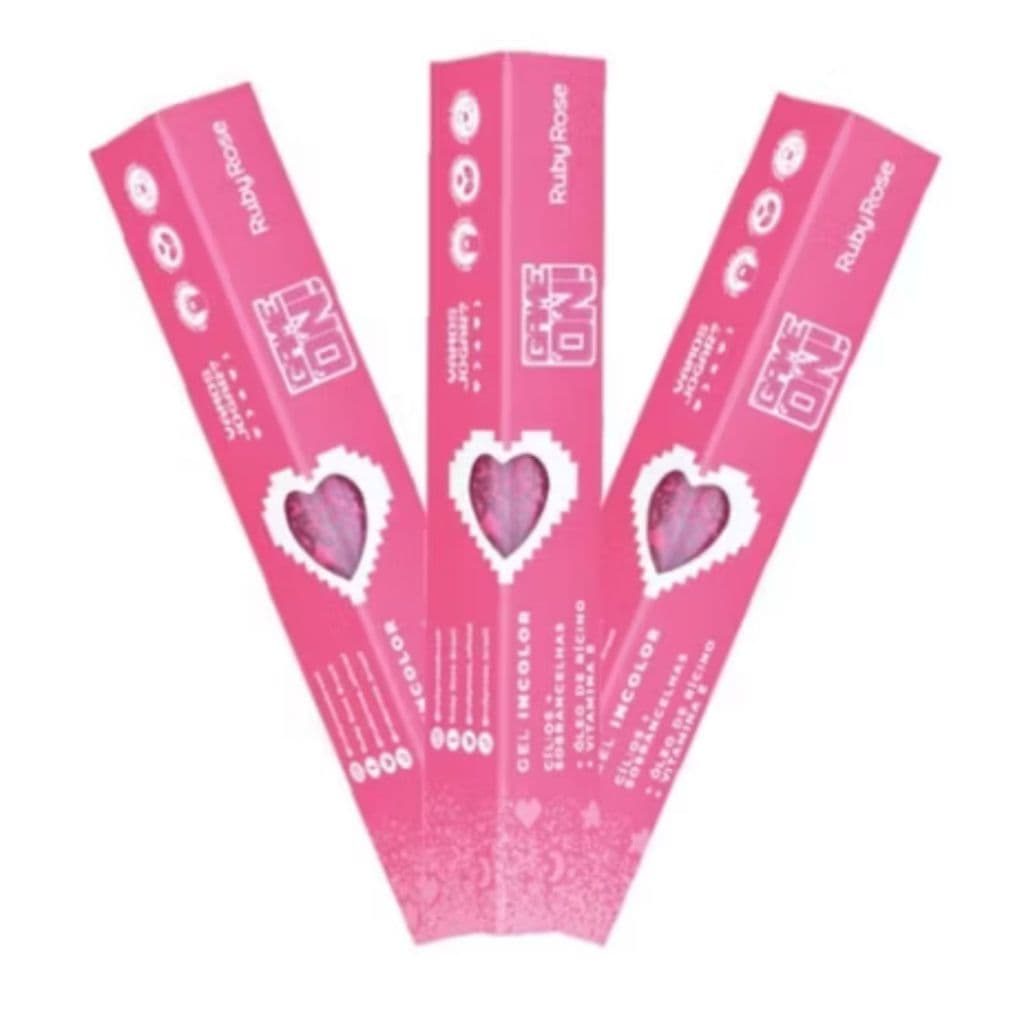 GEL INCOLOR CÍLIOS Ruby Rose + SOBRANCELHAS GAME ON Ruby Rose rímel