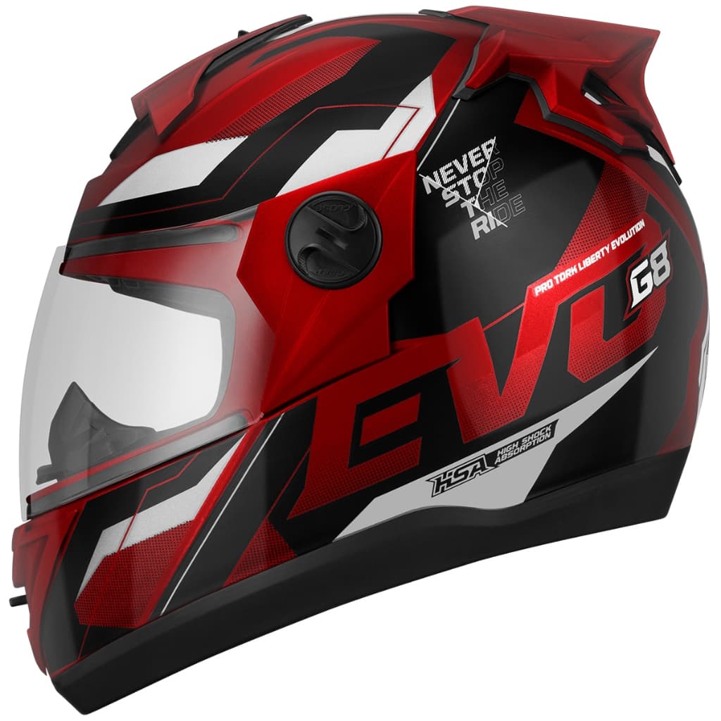 Capacete Pro Tork Feminino Moto Fechado Evolution G8 Evo