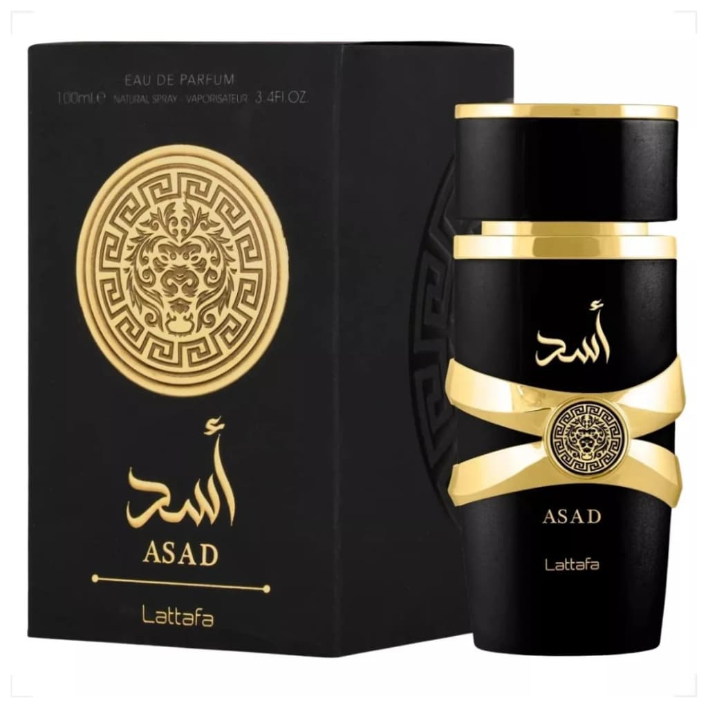 Perfume Arabe Masculino Asad Lattafa 100ml Amadeirado Barato