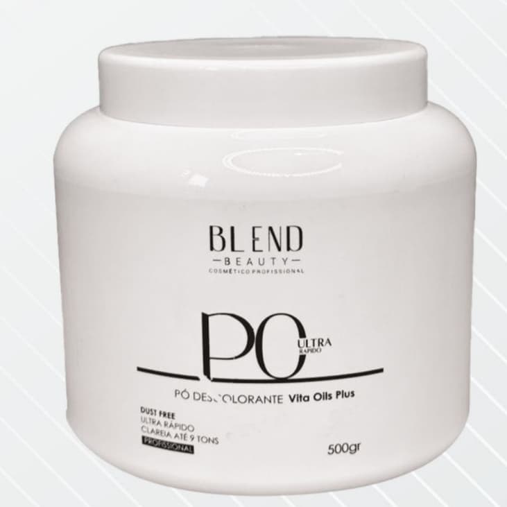 Po descolorante Premium linha profissional abre até 9 tons