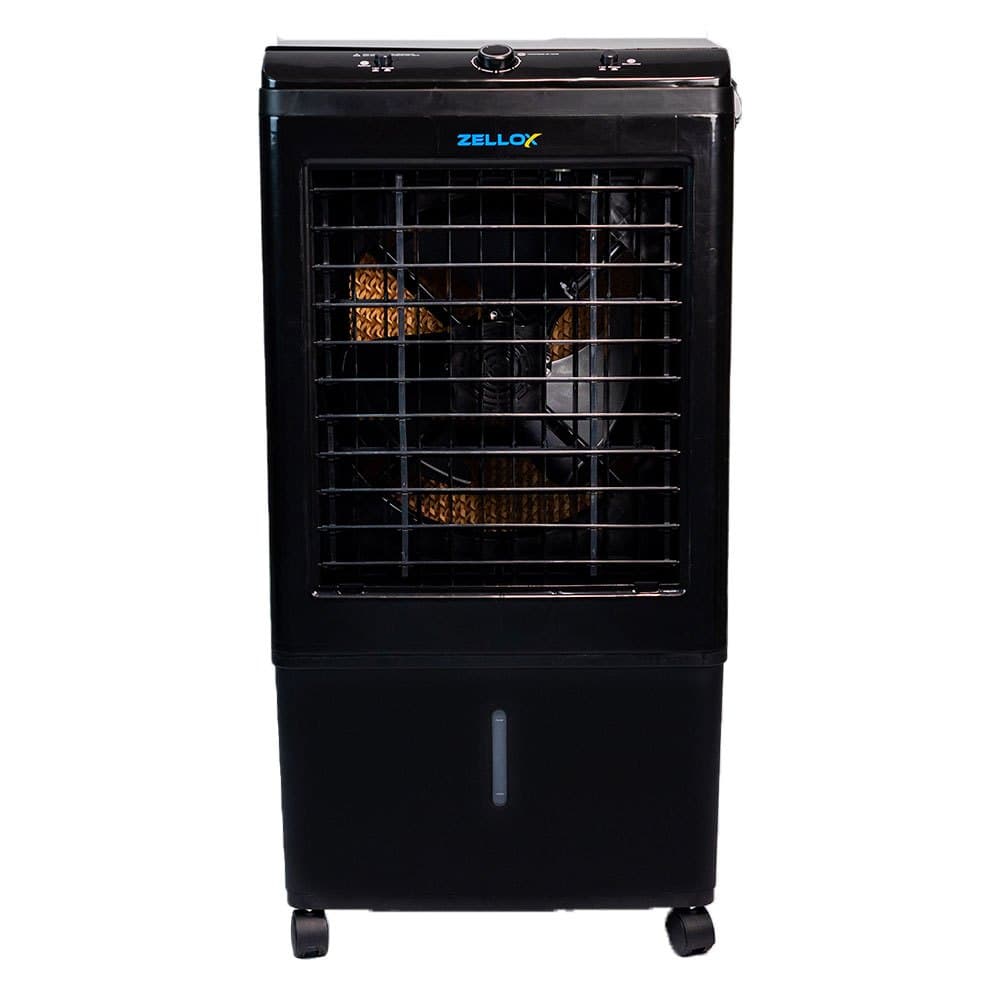Climatizador e umidificador de ar portátil Zellox 45 litros preto