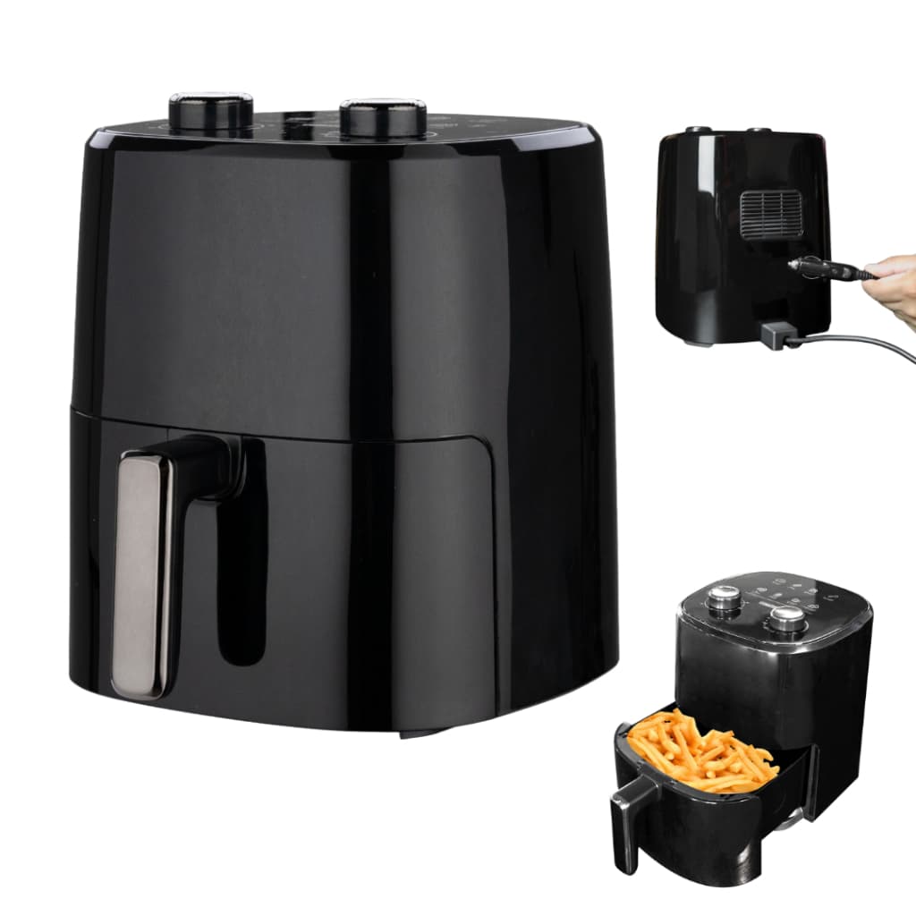 Fritadeira Elétrica Air Fryer 4 Litros 24v 250w Camping - Climatizar