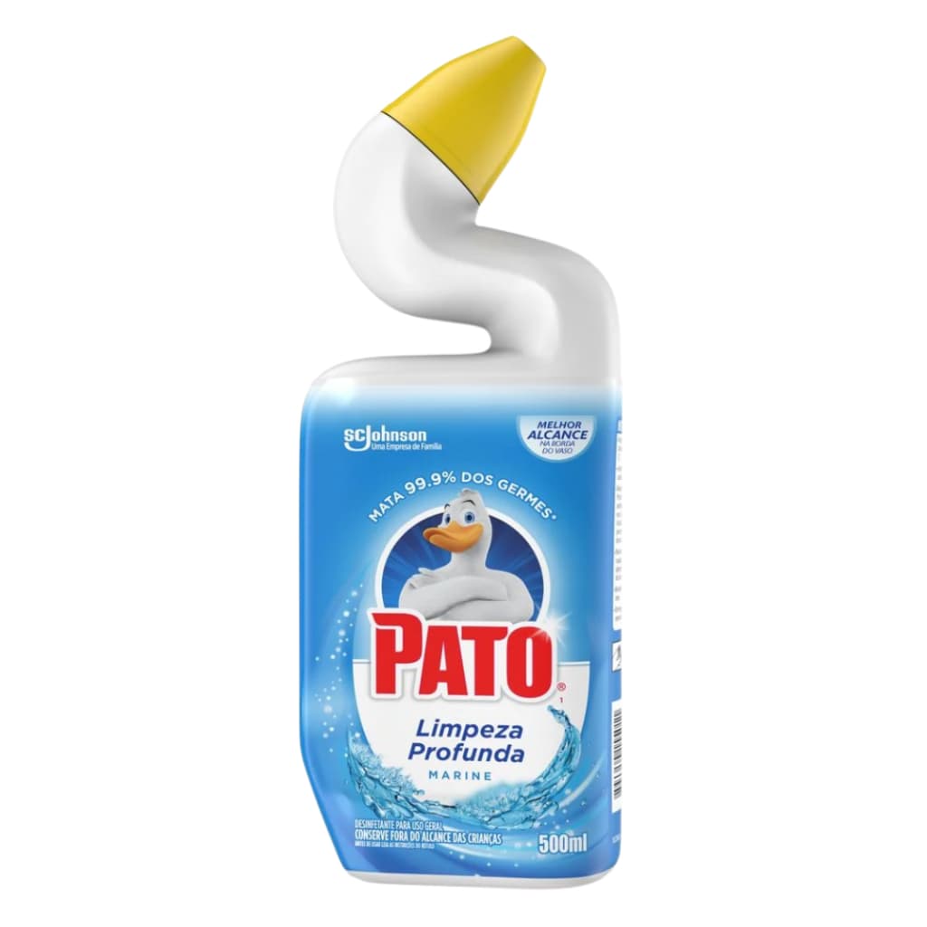Limpador Sanitário Pato Limpeza Profunda Gel Marine 500ml