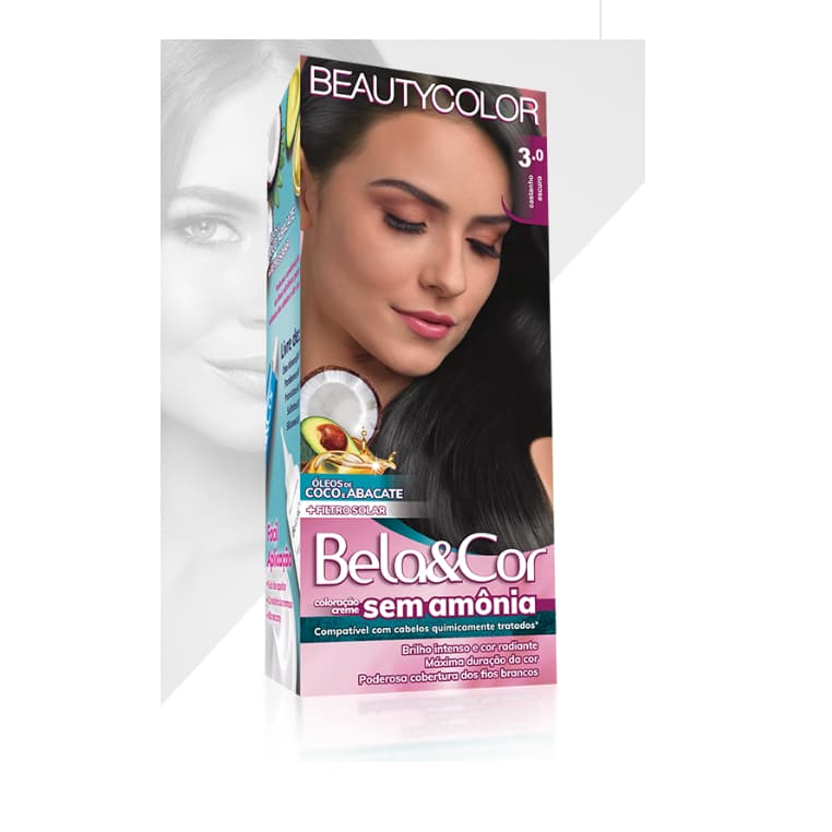 Coloração Sem Amônia Bela&cor - Beauty Color -  Escolha Cor