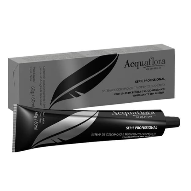 Acquaflora Tonalizante Profissional Bisnaga 60g - Tinta de Cabelo Sem Amonia