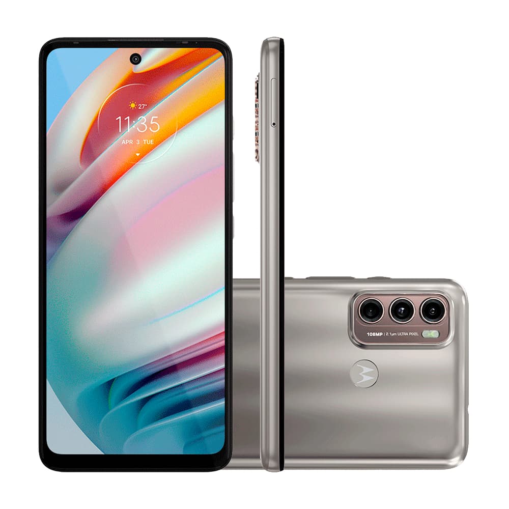 Motorola Moto G60 4G 128GB 6GB Ram Tela 6.8 Câm 108Mp Outlet