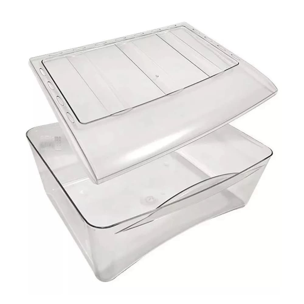 Tampa e Gaveta de Legumes Geladeira Esmaltec Original 2 portas