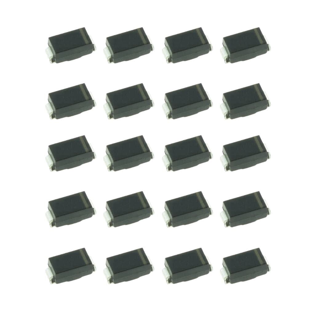 Kit com 1000 peças Diodo M7 T+R SMA (DO-214AC) Componentes Eletrônicos Semicondutor Retificador