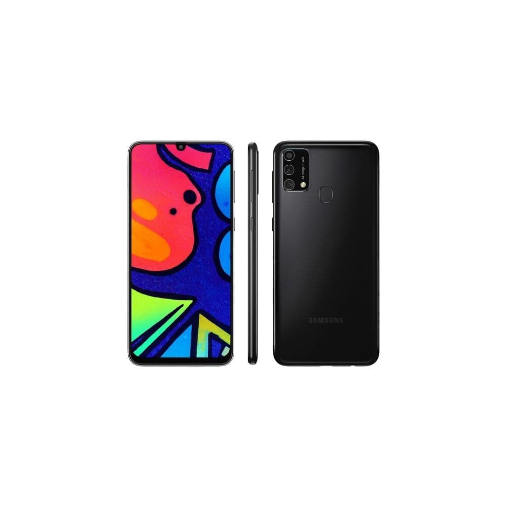 Smartphone Samsung Galaxy M21s 4G Dual 64GB 4GB RAM Tela 6.4'' Câmera Tripla 64MP Bateria 6000mAh