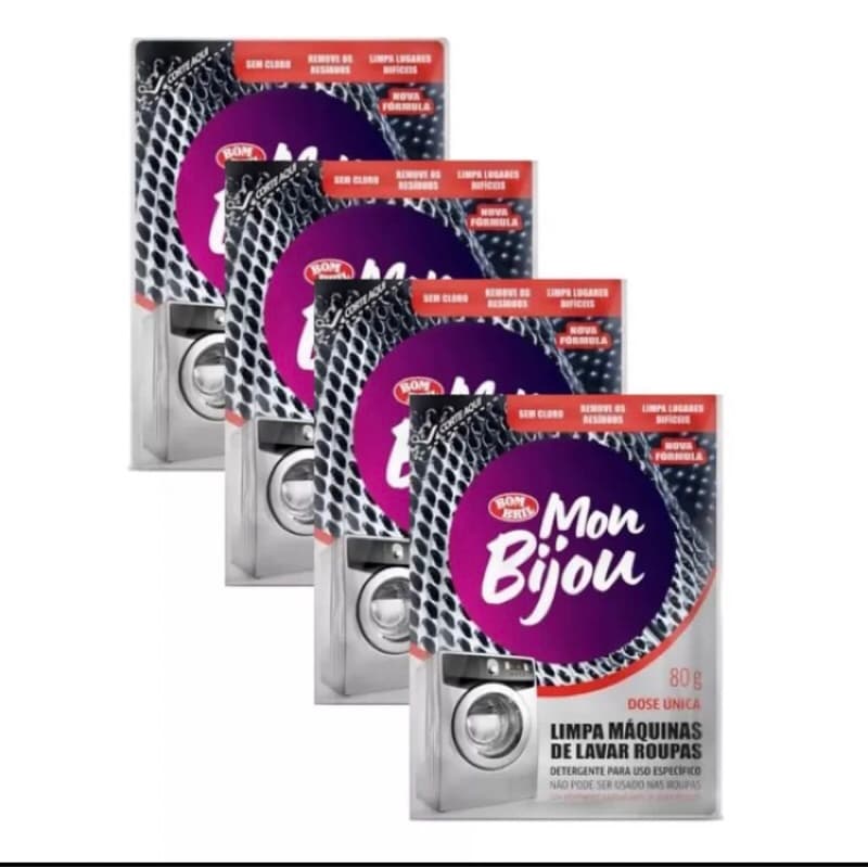Limpa máquina Mon Bijou Bombril
