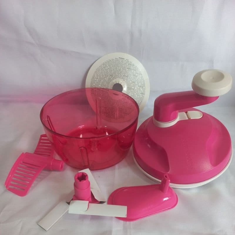 Quick Chef 1,3 litros tupperware pink.