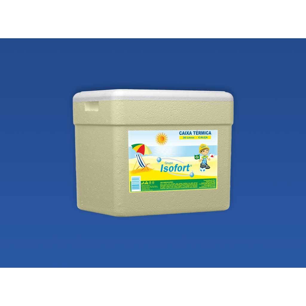 Caixa Térmica Isopor Isofort - 36 Litros