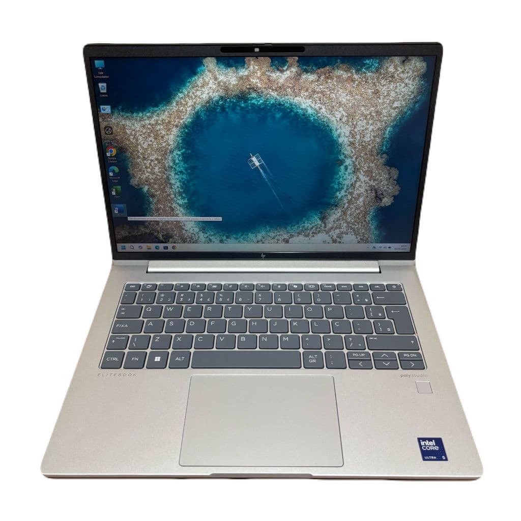 Notebook Hp Intel Ultra 5 15° Gen 16gb Ddr5 Tela Touch SSD M.2 512 Vitrine Win 11