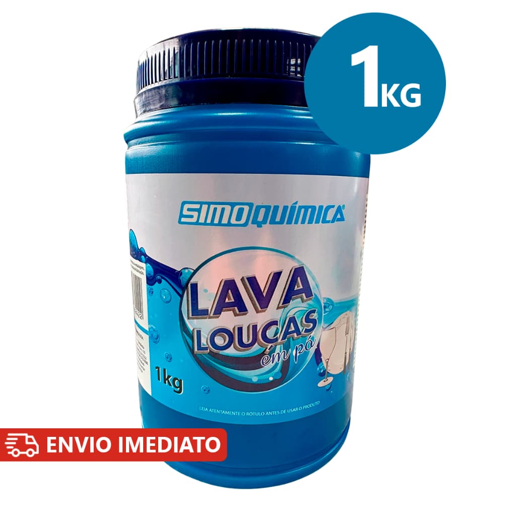 Sabão Detergente Em Pó para Máquina de Lavar Louças 1kg Simoquímica