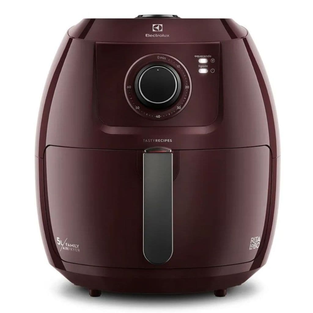Fritadeira Elétrica Air Fryer Family Efficient 5 Litros Electrolux - Marrom
