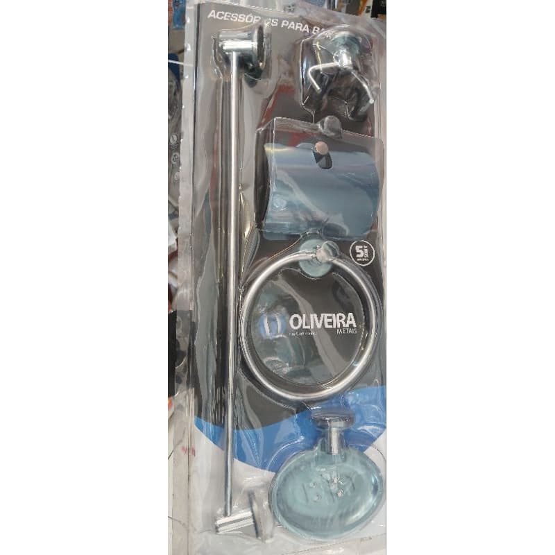 kit de acessórios para banheiro, pronta pra instalação, Produto novo , de alta qualidade
