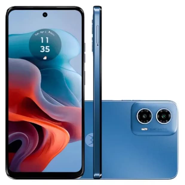 Smartphone Motorola Moto g34 5G - 128GB 8GB (4GB RAM+4GB Ram Boost) AI Camera 50MP NFC(novo)