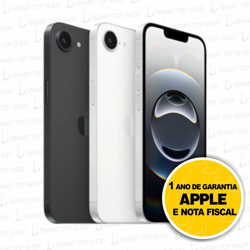 Celular iPhone 16e 128GB Original Novo Lacrado com Garantia Apple de 1 ano
