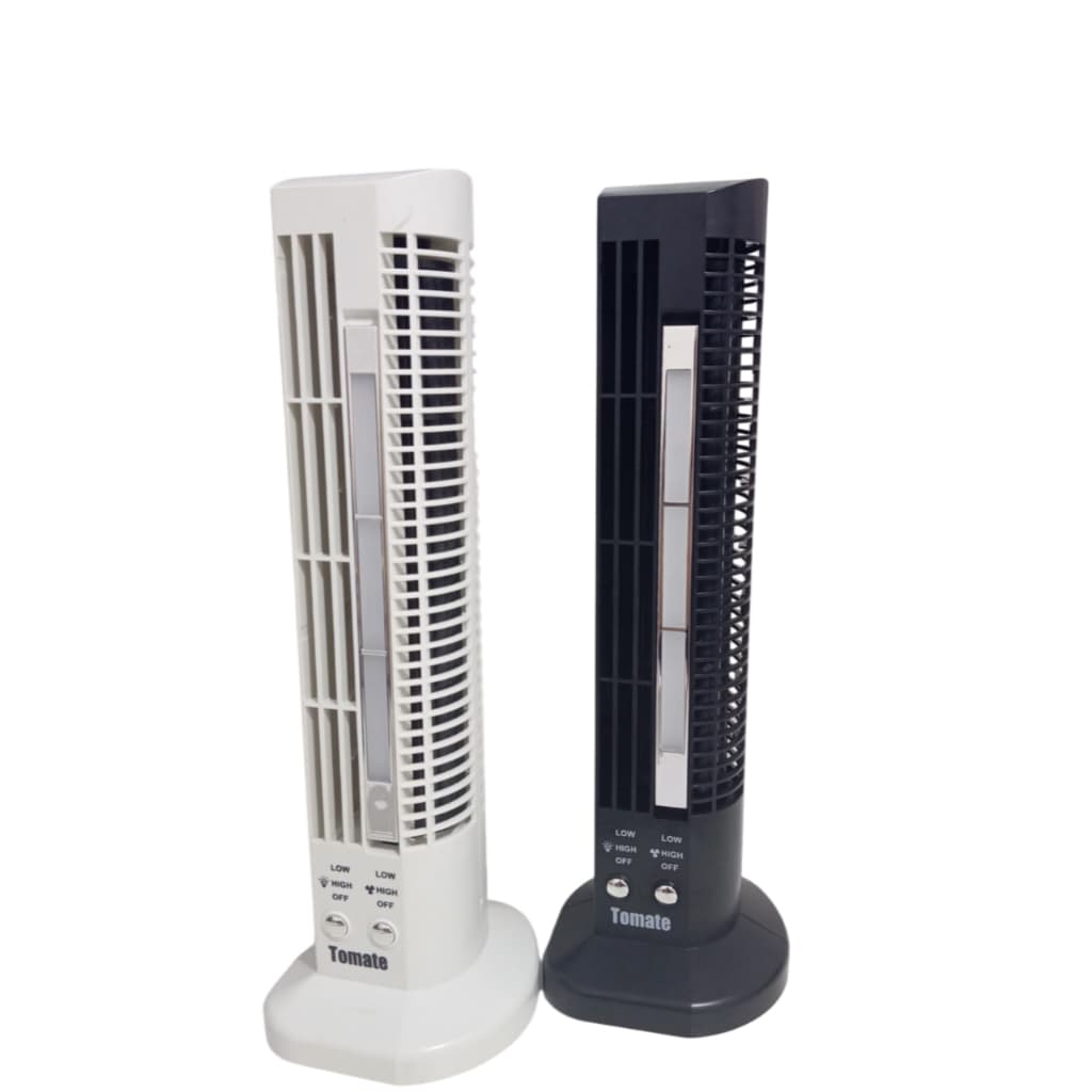 Ventilador Abajur Vertical 2 em 1  Iluminação LED + Ventilador Silencioso  Design Moderno