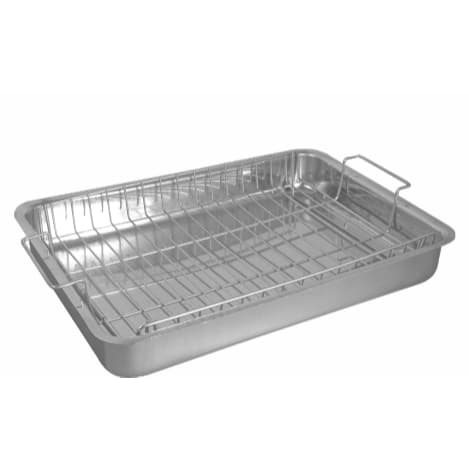 Assadeira Forma nº4 Com Grelha Grade Para Assar e Borda + Alta