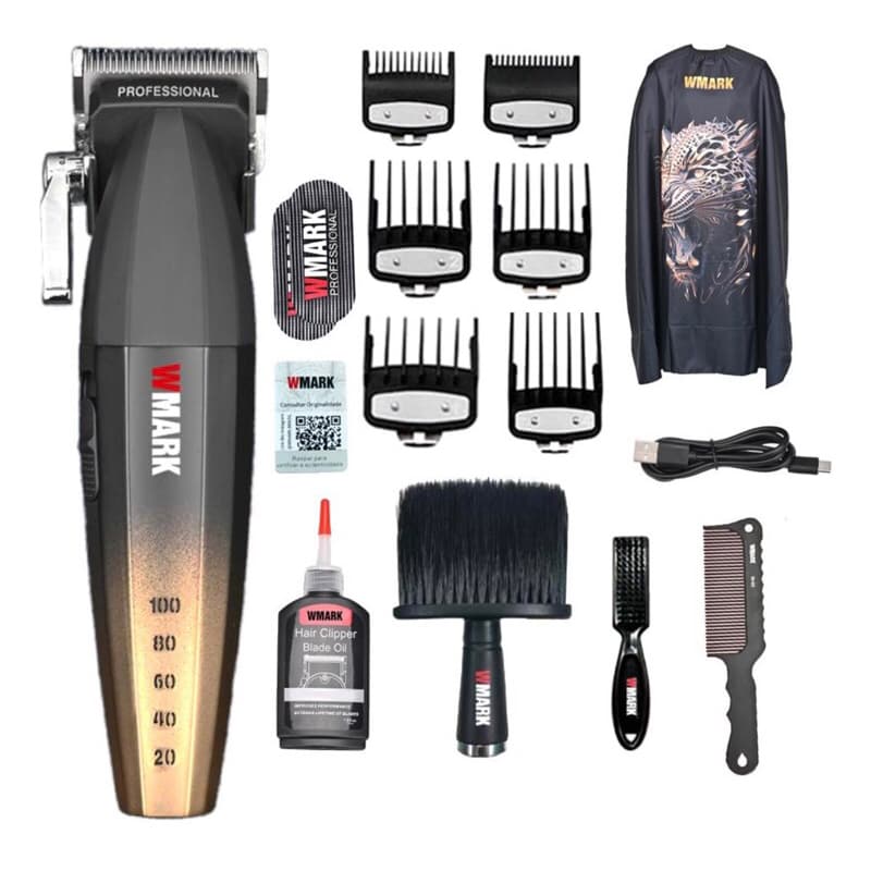Máquina de Cortar Cabelo Wmark NG-2038 Bivolt 9.000RPM