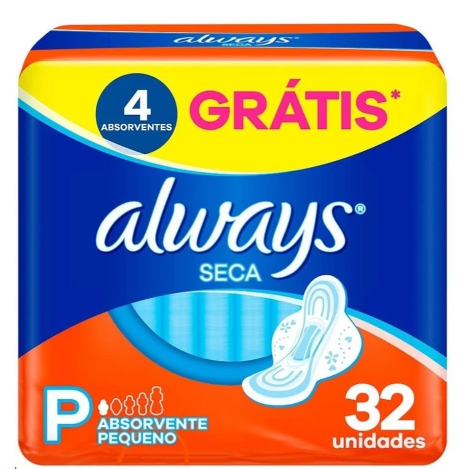 ALWAYS - Absorvente Always Maxi Proteção Suave com Abas - 32 unidades