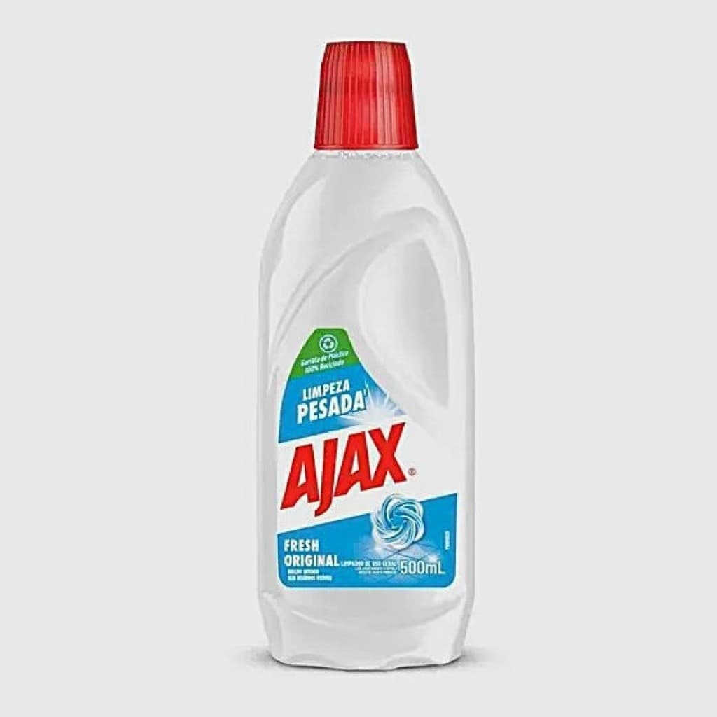 Limpeza Pesada AJax Fresh Original 500ml Rende até 30 Litros