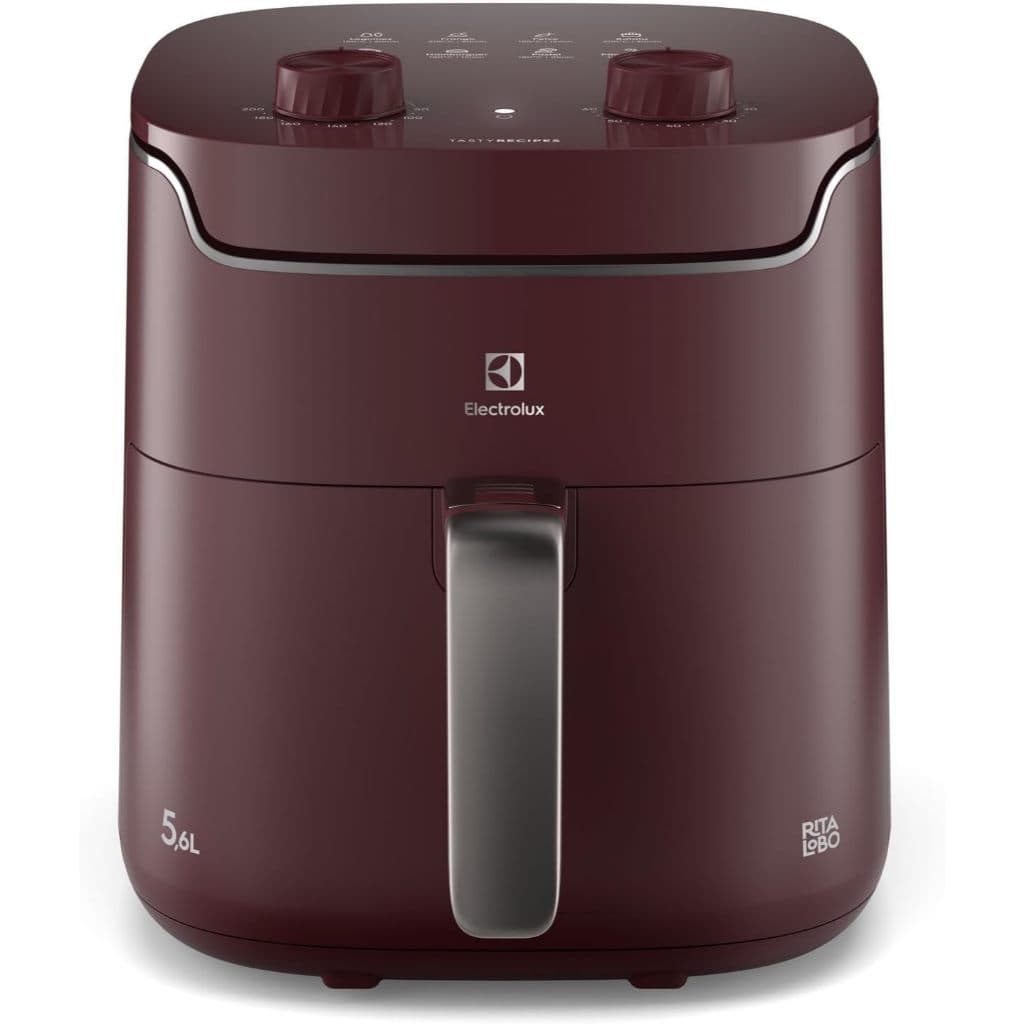 Fritadeira Air Fryer Electrolux 5,6 Litros Sem Óleo EAF41 Rita Lobo Efficient